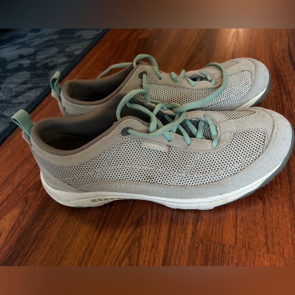 Grey Merrell shoes